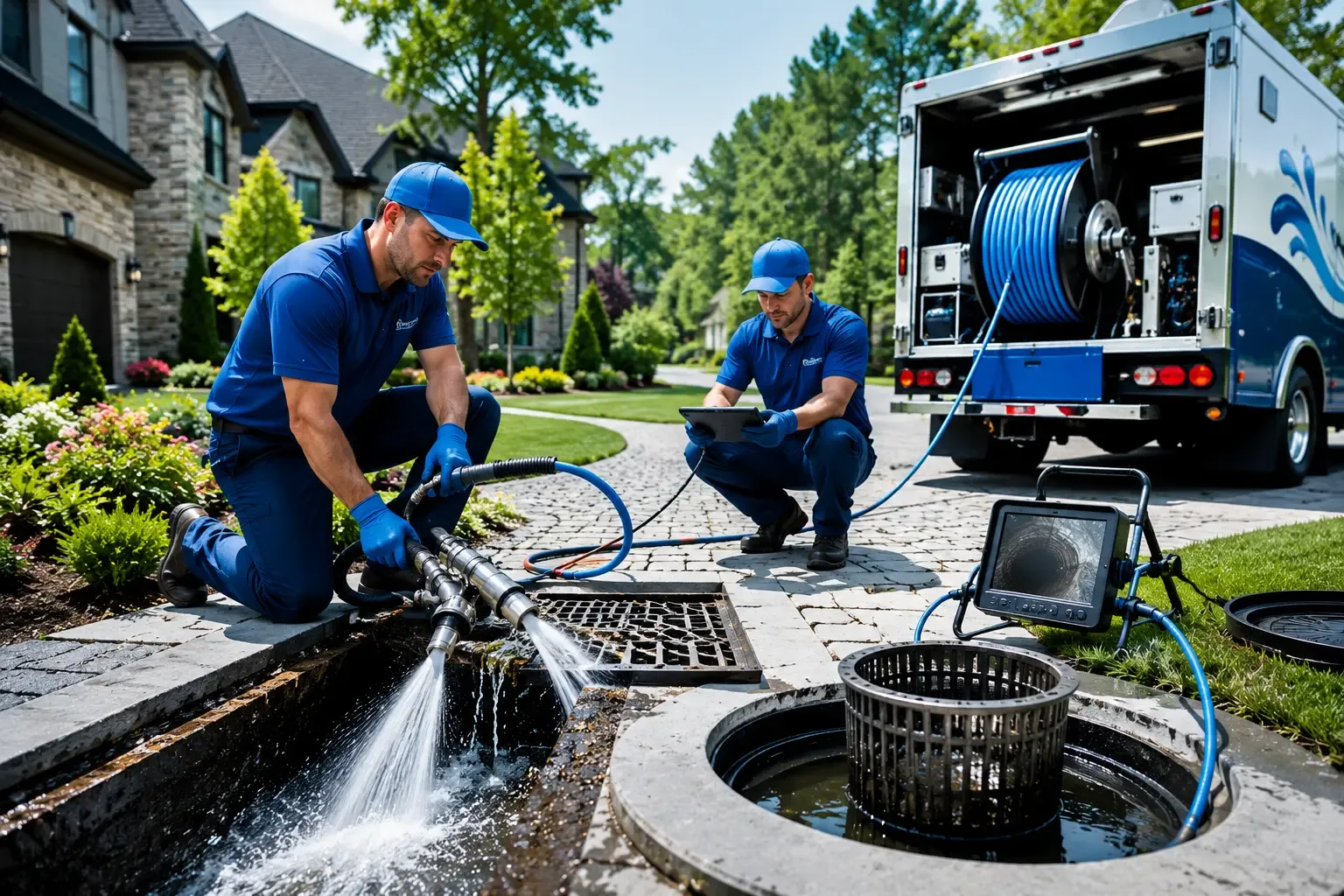 Local outdoor drain cleaning professionals in Collinsville, AL